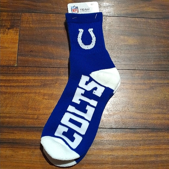 NFL Indianapolis Colts Premium π World Tour Socks sz L/XL - Picture 5 of 6